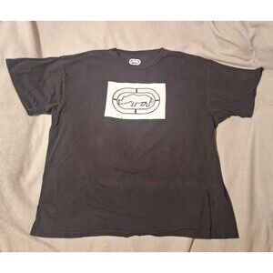 Vintage Y2K Ecko Shirt Mens XL Black marc ecko unltd logo 2000s